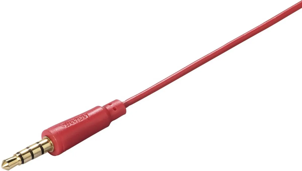 Hama 137438 In-Ear Hoofdtelefoon - Rood