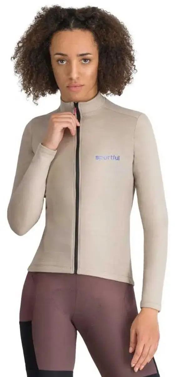 Sportful Supergiara Wool Trui Lange Mouwen - M - Beige - afbeelding 5 van 5