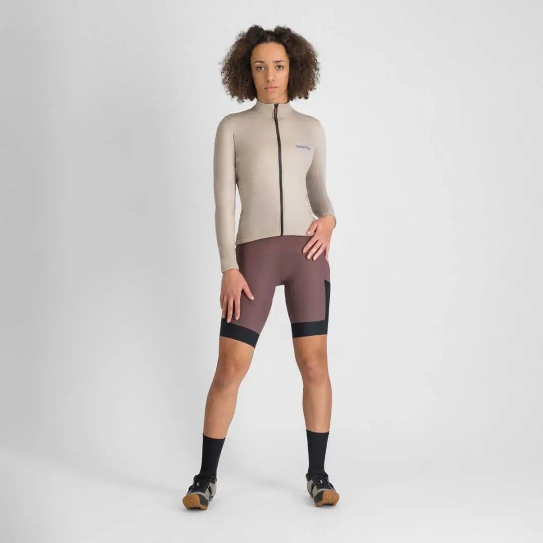 Sportful Supergiara Wool Trui Lange Mouwen - M - Beige - afbeelding 4 van 5