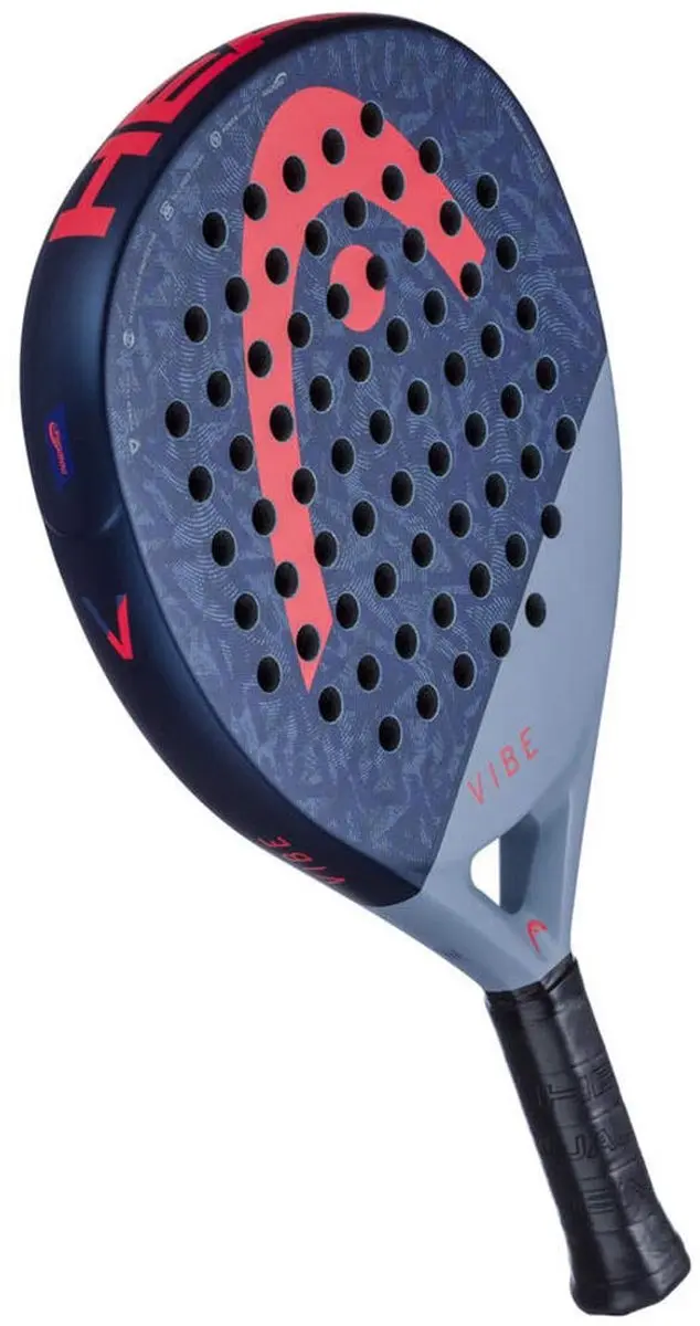 Head Vibe '25 Padelracket - Blauw/Rood - afbeelding 2 van 6