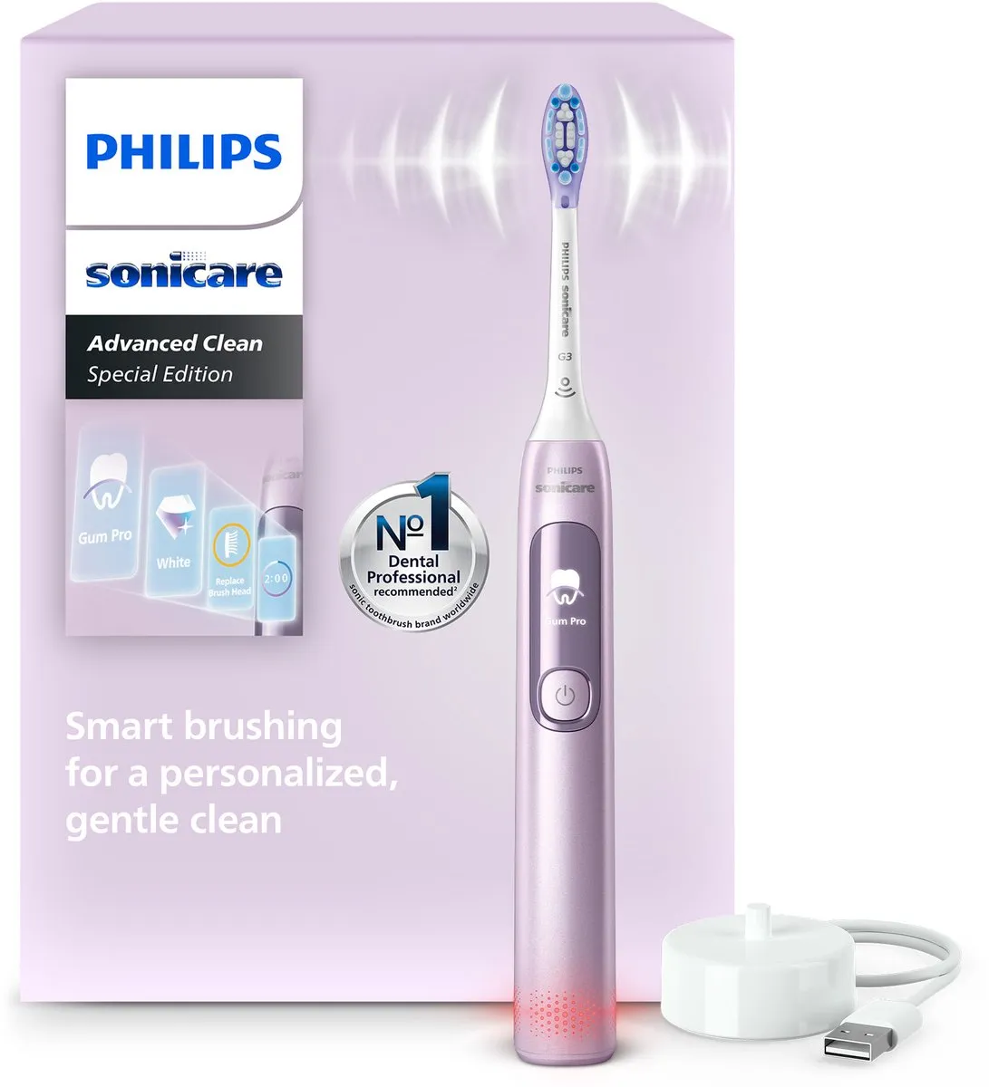 Philips Sonicare Advanced Clean HX3792/12 Elektrische Tandenborstel