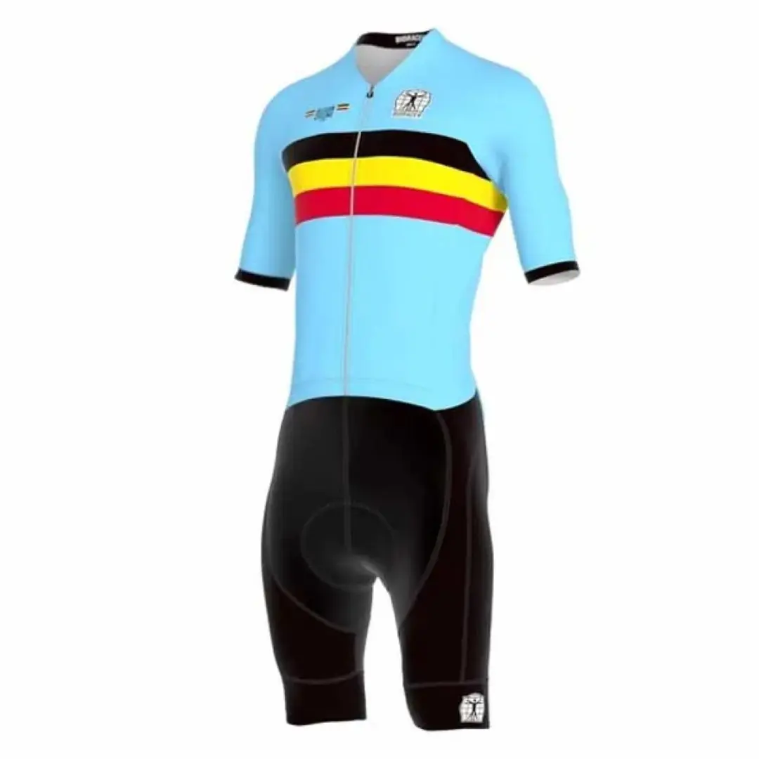 Bioracer Belgium Icon Aero Racepak - Blauw L - afbeelding 4 van 4