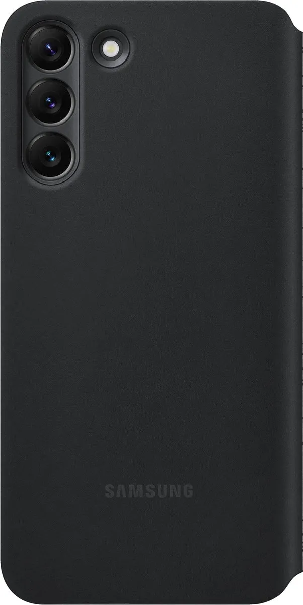 Samsung Galaxy S22 Plus Hoes & Screenprotector - Zwart