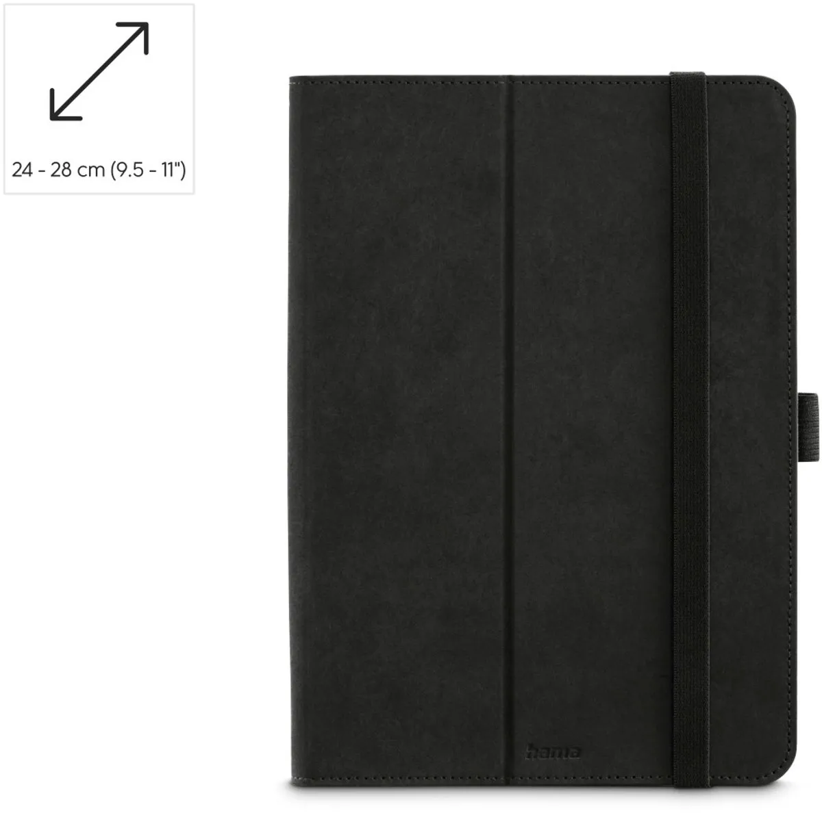 Hama Velvet Tablethoes 11 Inch - Zwart - 00227070