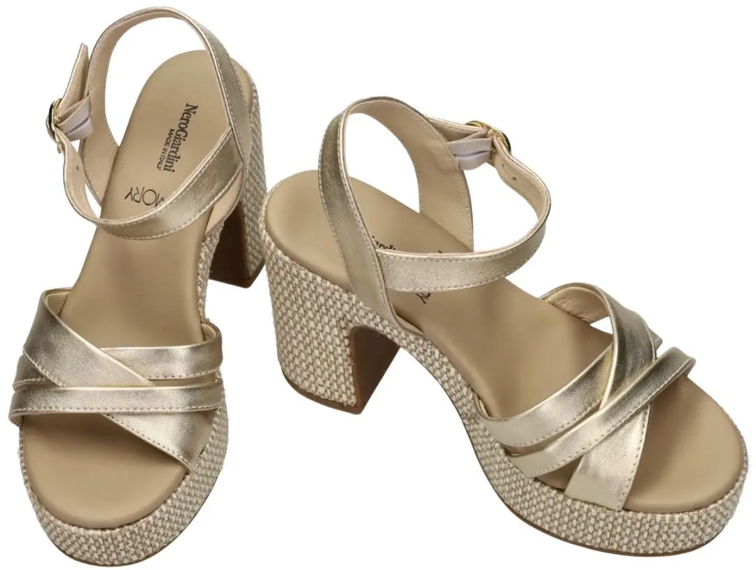 Nero Giardini E616071D Sandalen - Metallics 38 - afbeelding 6 van 6