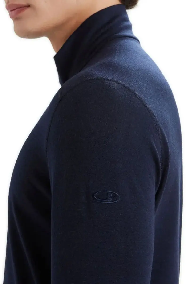 Icebreaker Merino 200 Oasis Shirt Lange Mouw Half Zip - M - afbeelding 6 van 6