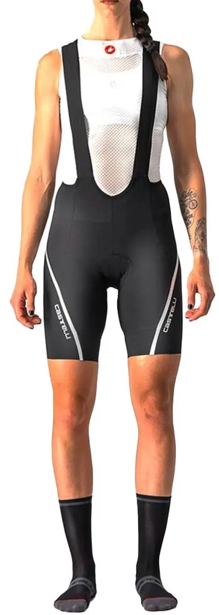 Castelli Velocissima 3 Fietsbroek - Zwart/Zilver - XL