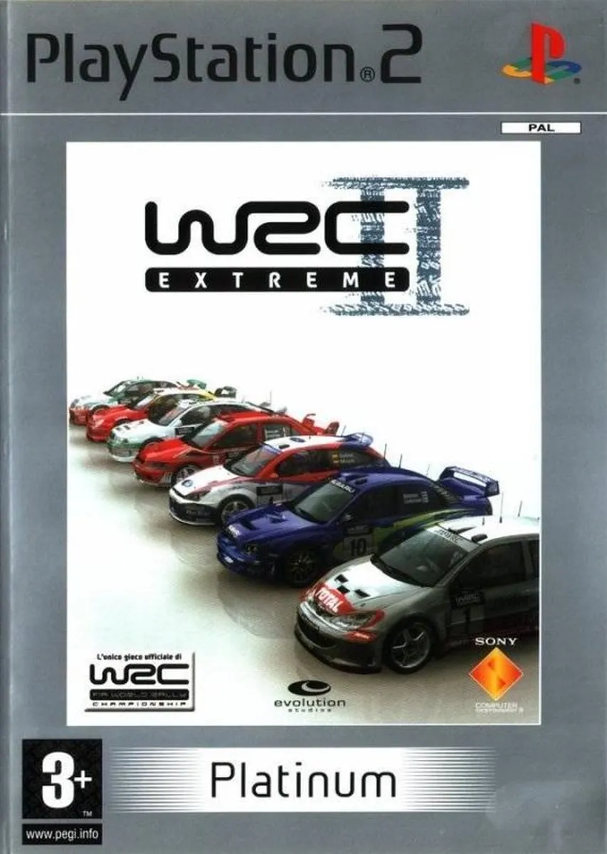 Sony PlayStation WRC 2 Extreme Platinum