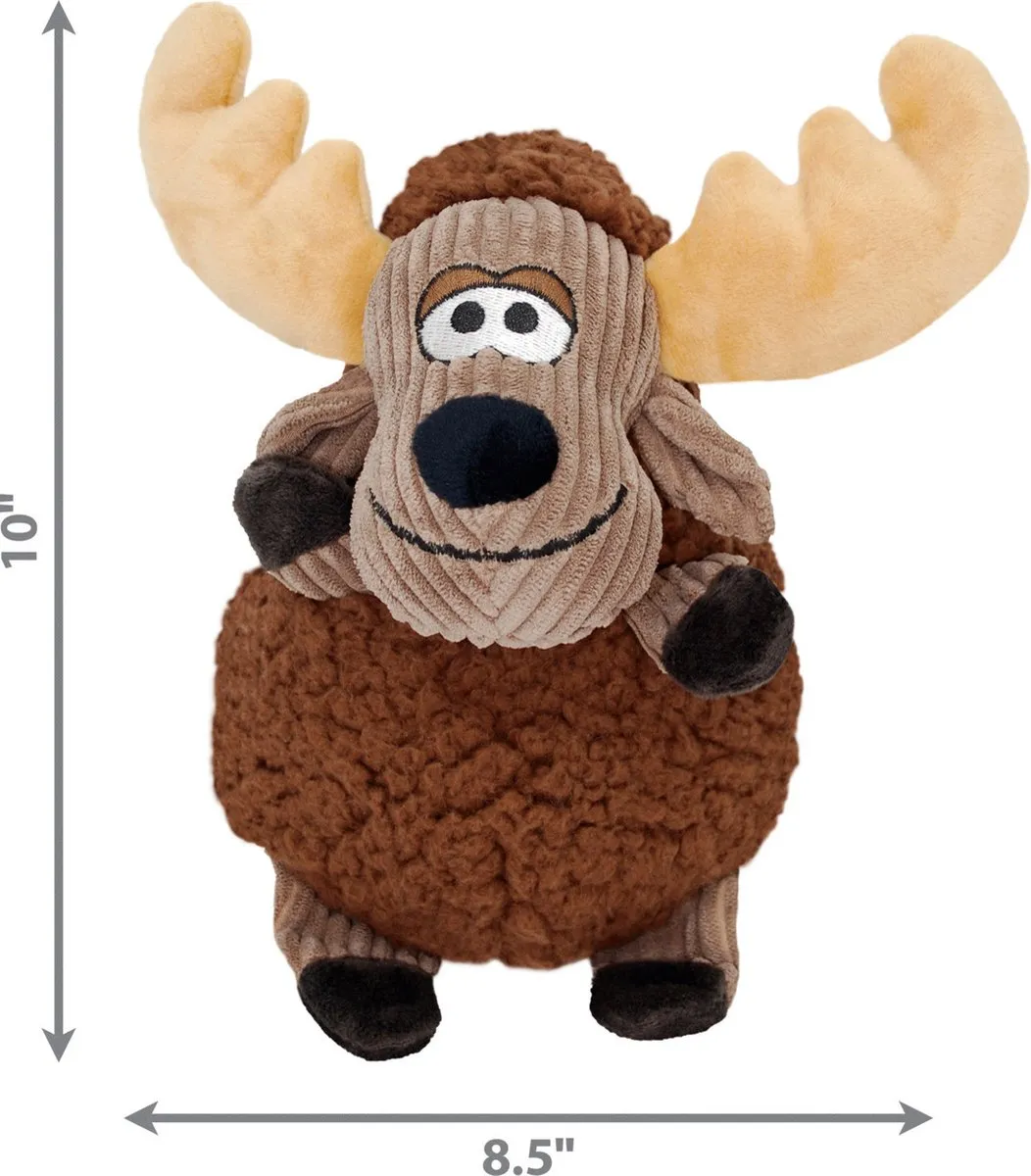 KONG Sherps Floofs Big Moose Pluche Hondenspeeltje - Bruin
