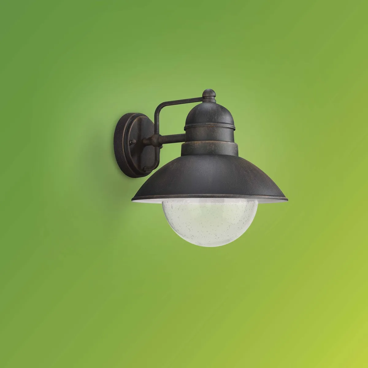 Philips Damascus Buitenwandlamp Bruin