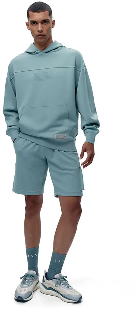 Born Living Yoga Halong Korte Broek - Grijs Mist L - afbeelding 4 van 6