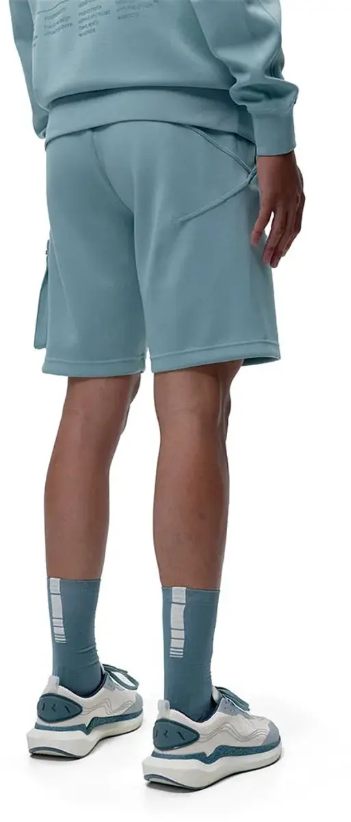 Born Living Yoga Halong Korte Broek - Grijs Mist L - afbeelding 3 van 6