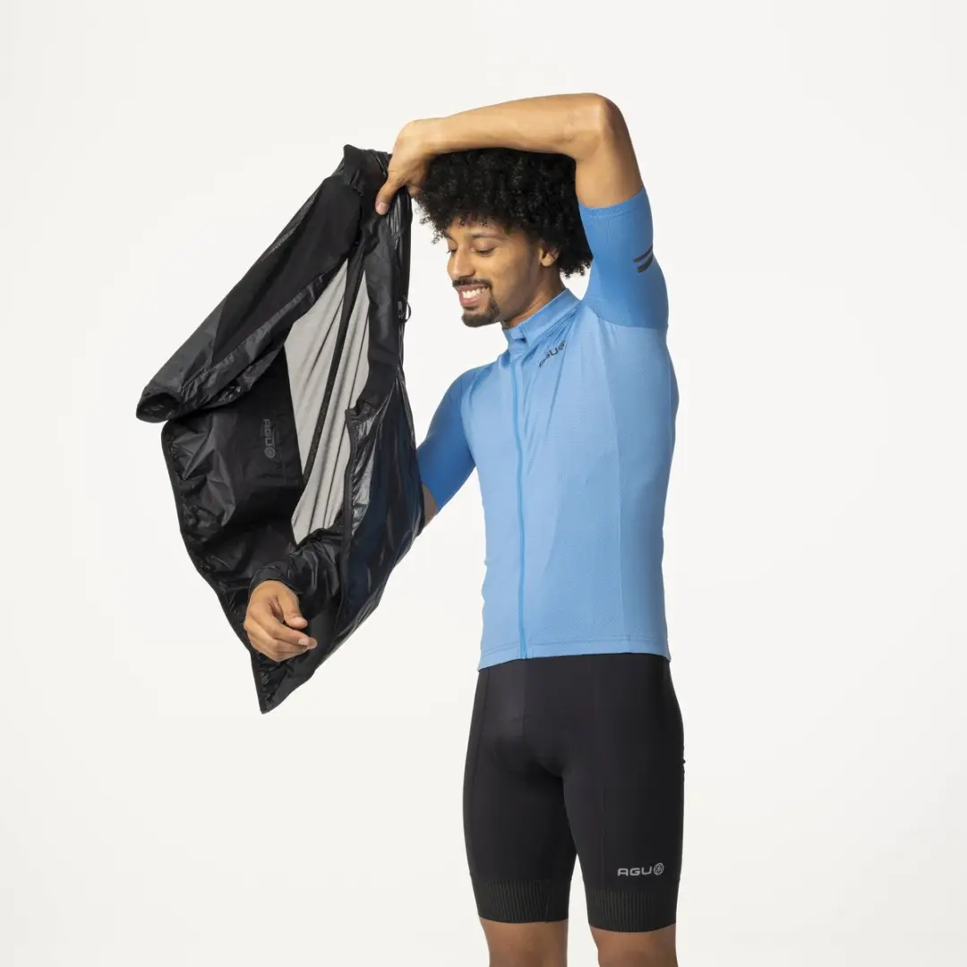 AGU Essential Windjack Heren XXXL - Zwart - afbeelding 6 van 6