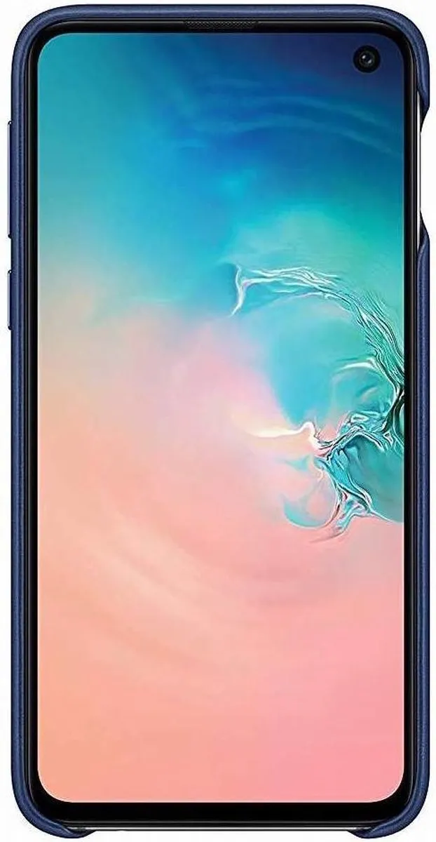 Samsung Lederen Hoesje Galaxy S10e - Navy - MPN 8801643644628