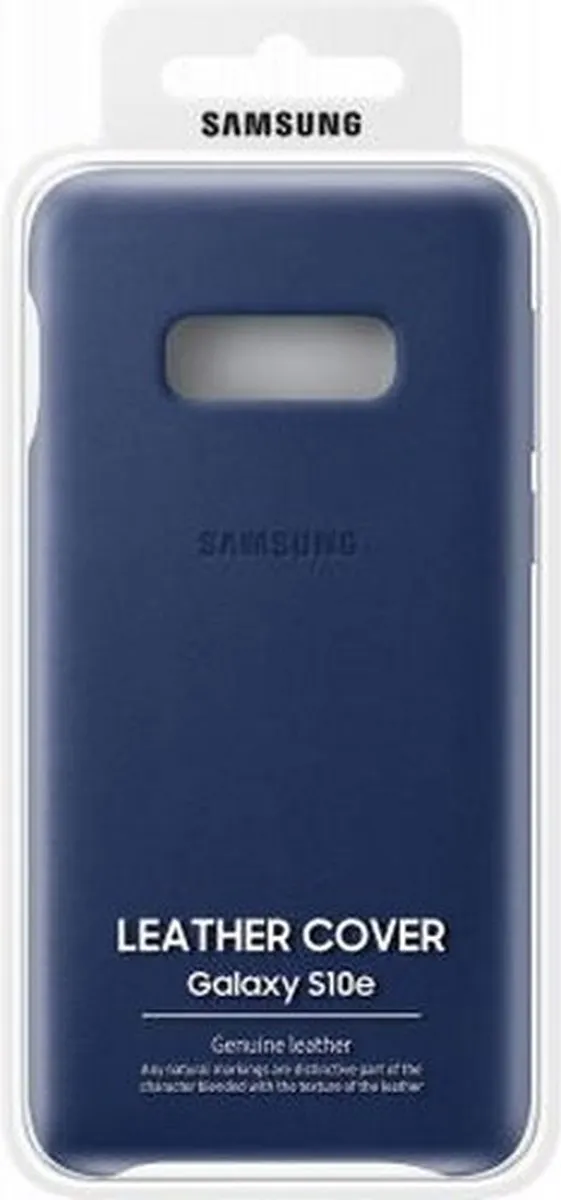 Samsung Lederen Hoesje Galaxy S10e - Navy - MPN 8801643644628