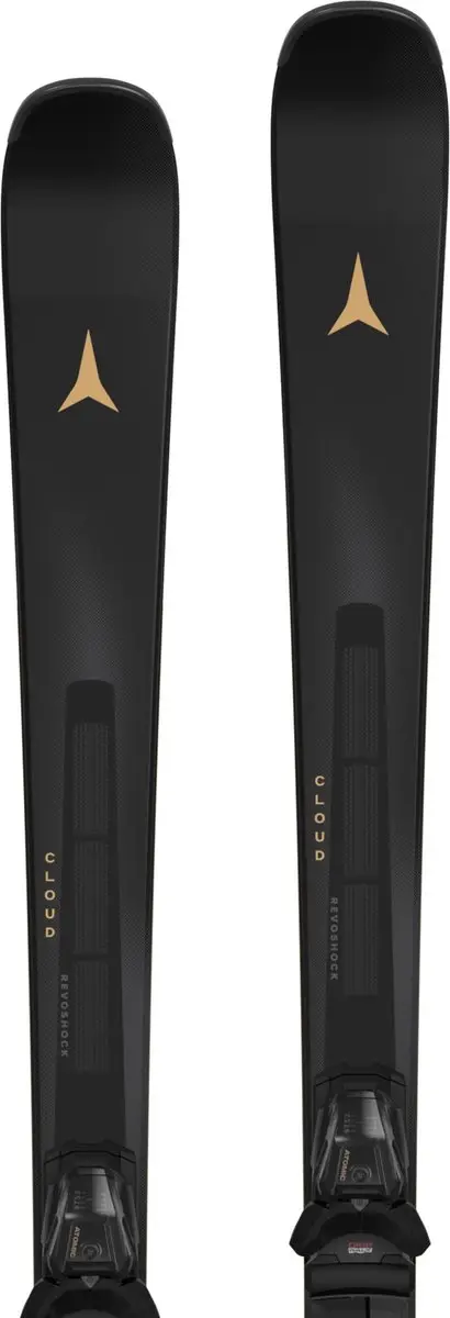 Atomic Cloud C12 Revoshock C+M 10 GW Ski's - 160cm - Zwart - afbeelding 2 van 6