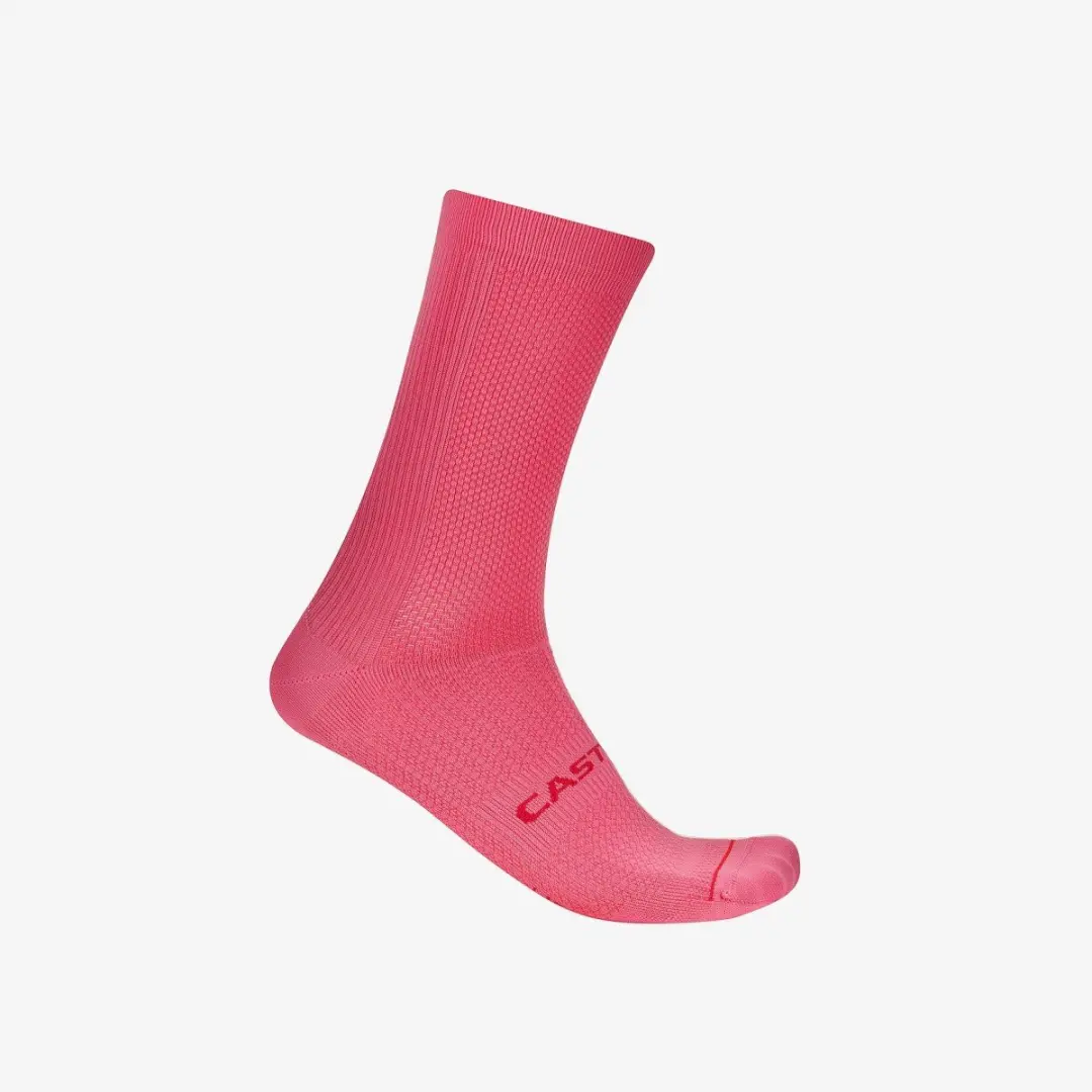 Castelli Espresso 18 Sokken Roze