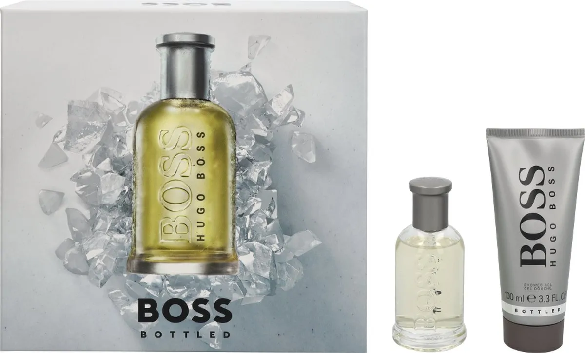 Hugo Boss Bottled Eau de Toilette Geschenkset - 1ml Parfum & Douchegel