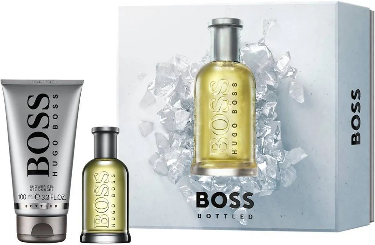 Hugo Boss Bottled Eau de Toilette Geschenkset - 1ml Parfum & Douchegel