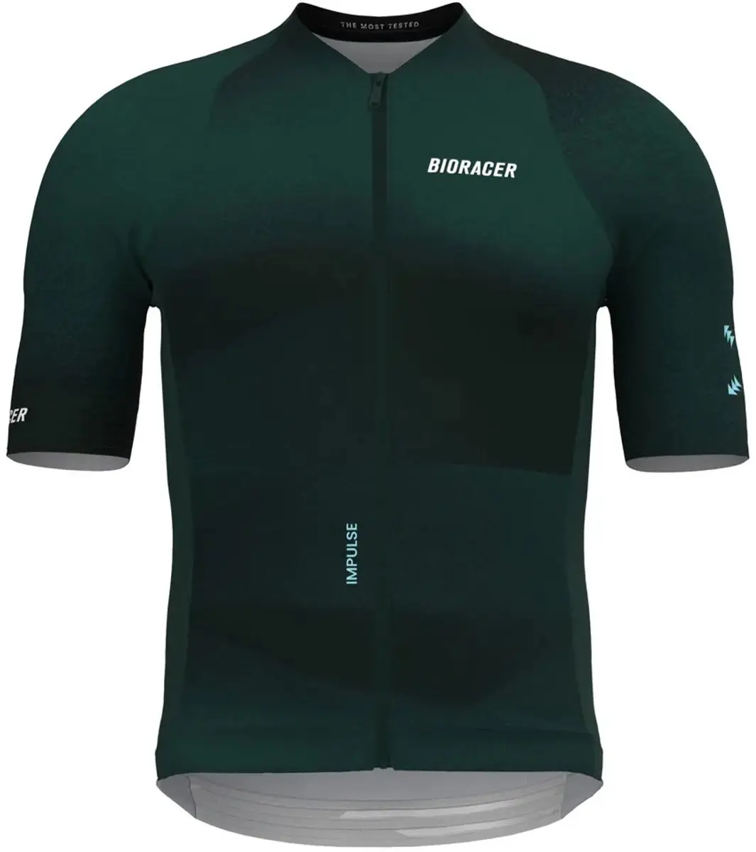 Bioracer Icon Impulse Korte Mouw Wielertrui Groen L Man