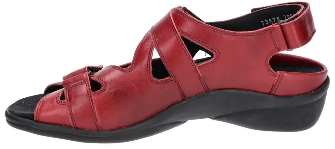Durea 7258 G Sandalen - Rood - afbeelding 3 van 6