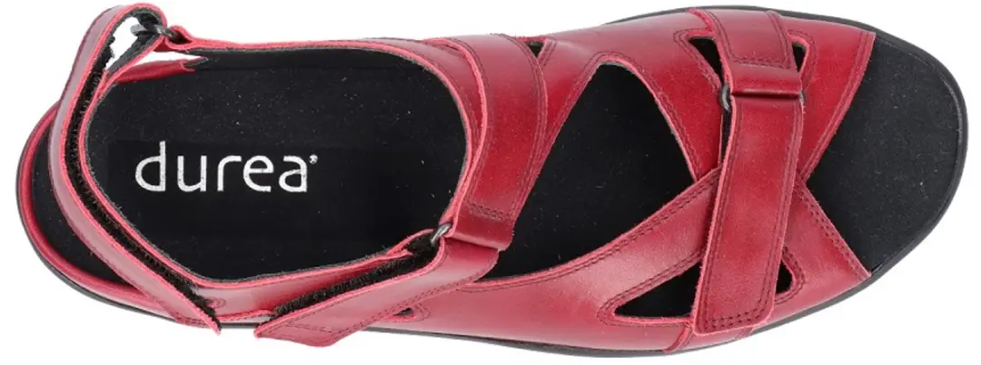 Durea 7258 G Sandalen - Rood - afbeelding 4 van 6