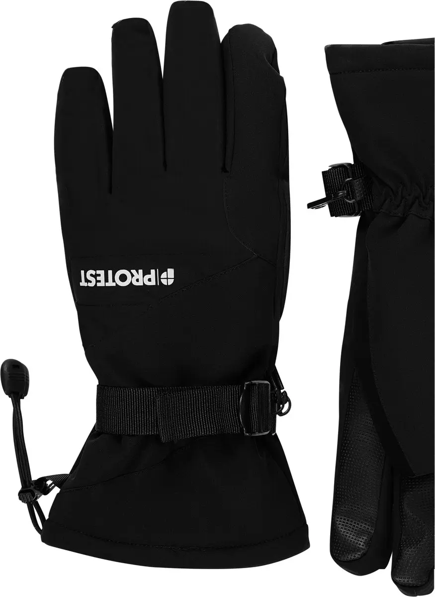 Protest Prtshape Ski Handschoenen Heren - True Black - afbeelding 2 van 6
