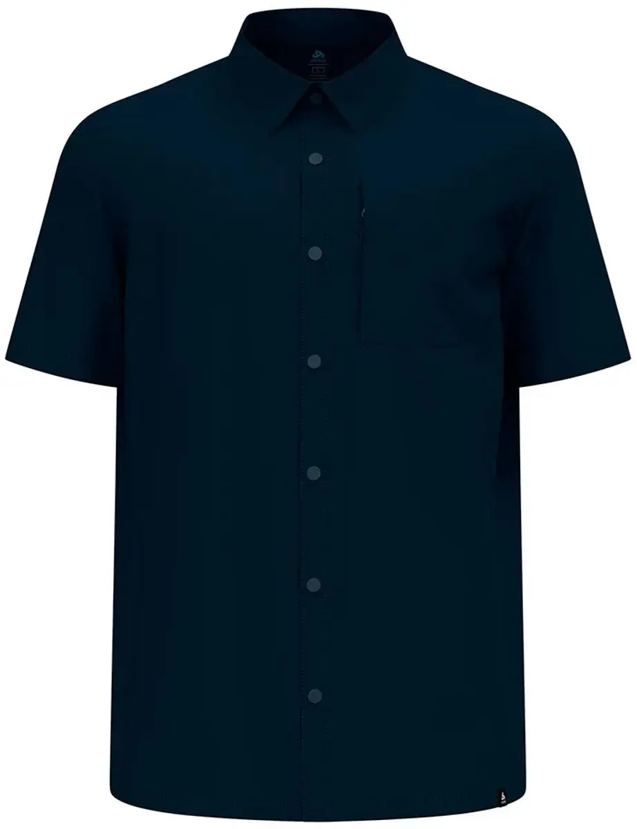 ODLO Essential Overhemd Blauw M