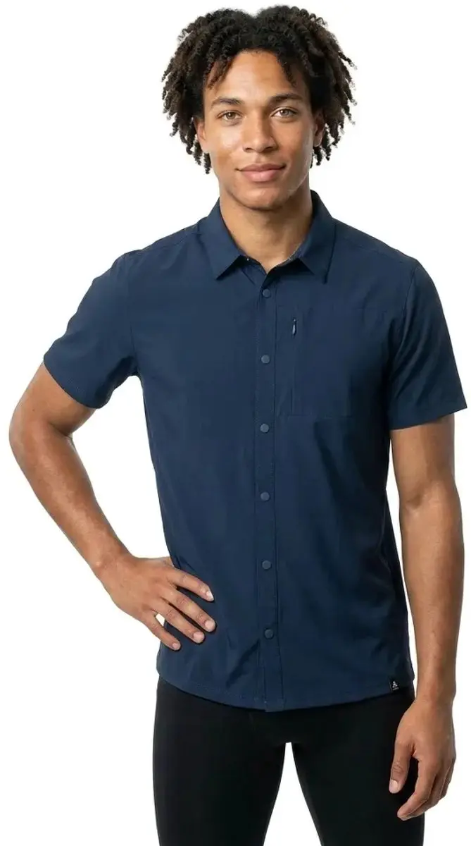 ODLO Essential Overhemd Blauw M - afbeelding 3 van 3