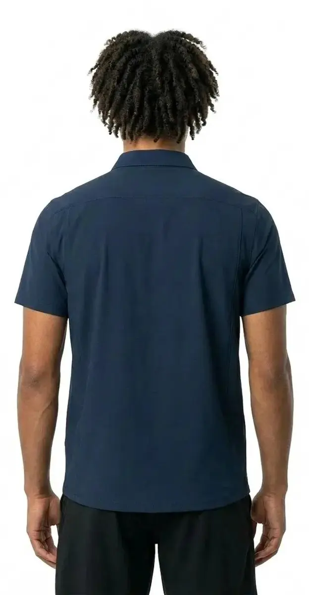ODLO Essential Overhemd Blauw M - afbeelding 2 van 3