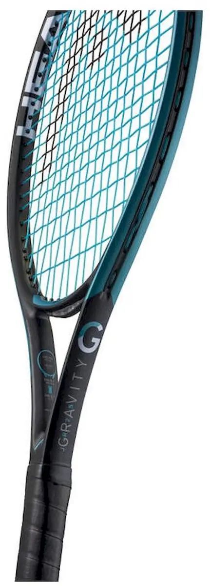 Head IG Gravity Junior 25" Tennisracket - Zwart/Blauw - afbeelding 2 van 5