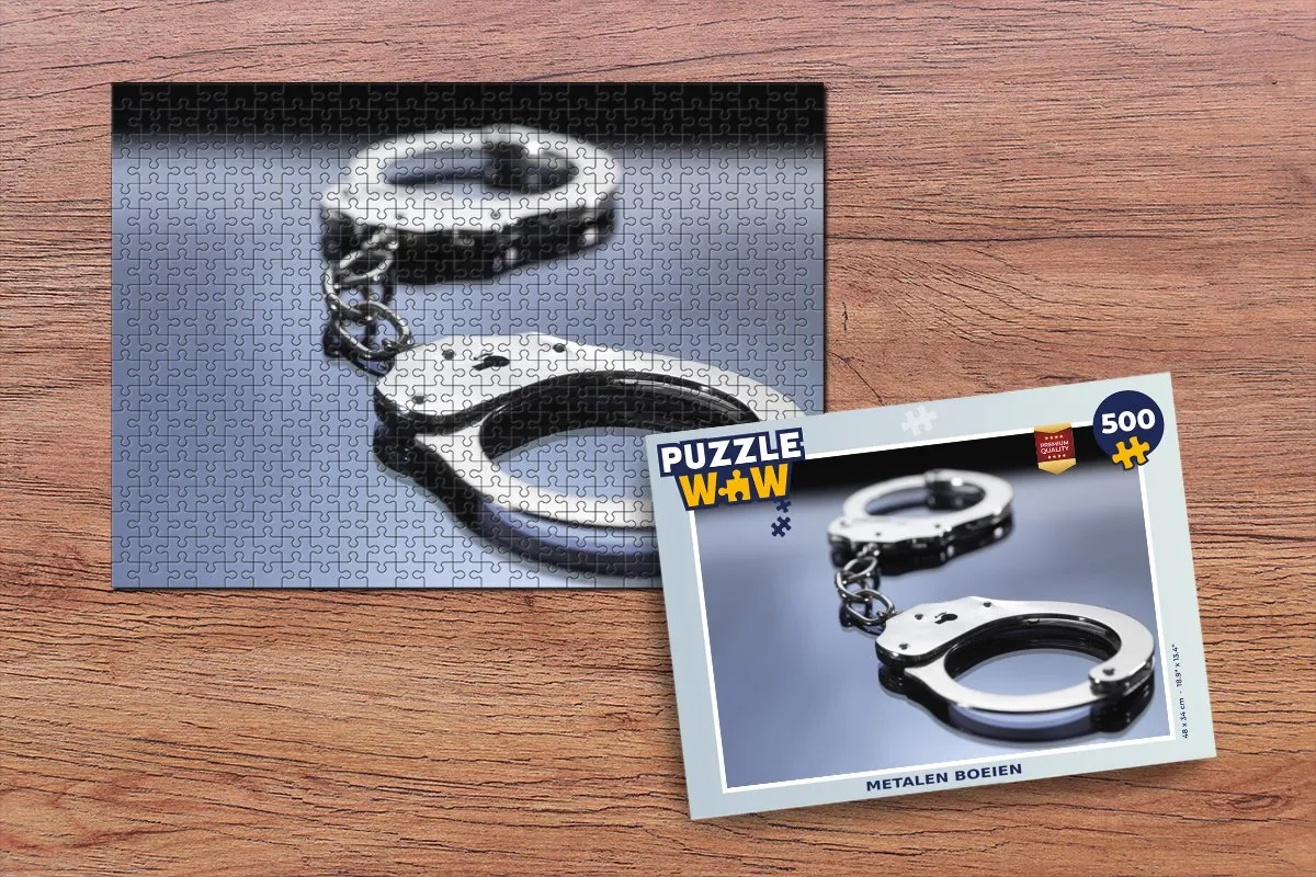 PuzzleWow Metalen Boeien Legpuzzel 500 Stuks