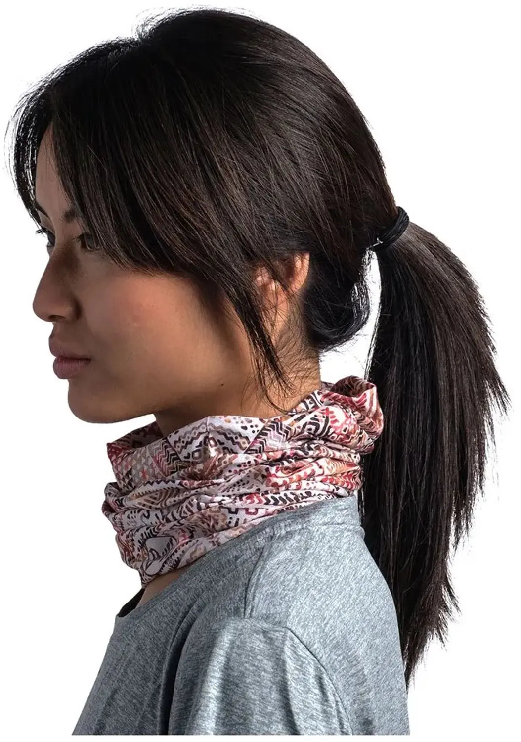 Buff Coolnet UV MIXILLA SAND Nekwarmer - Multifunctioneel - afbeelding 6 van 6