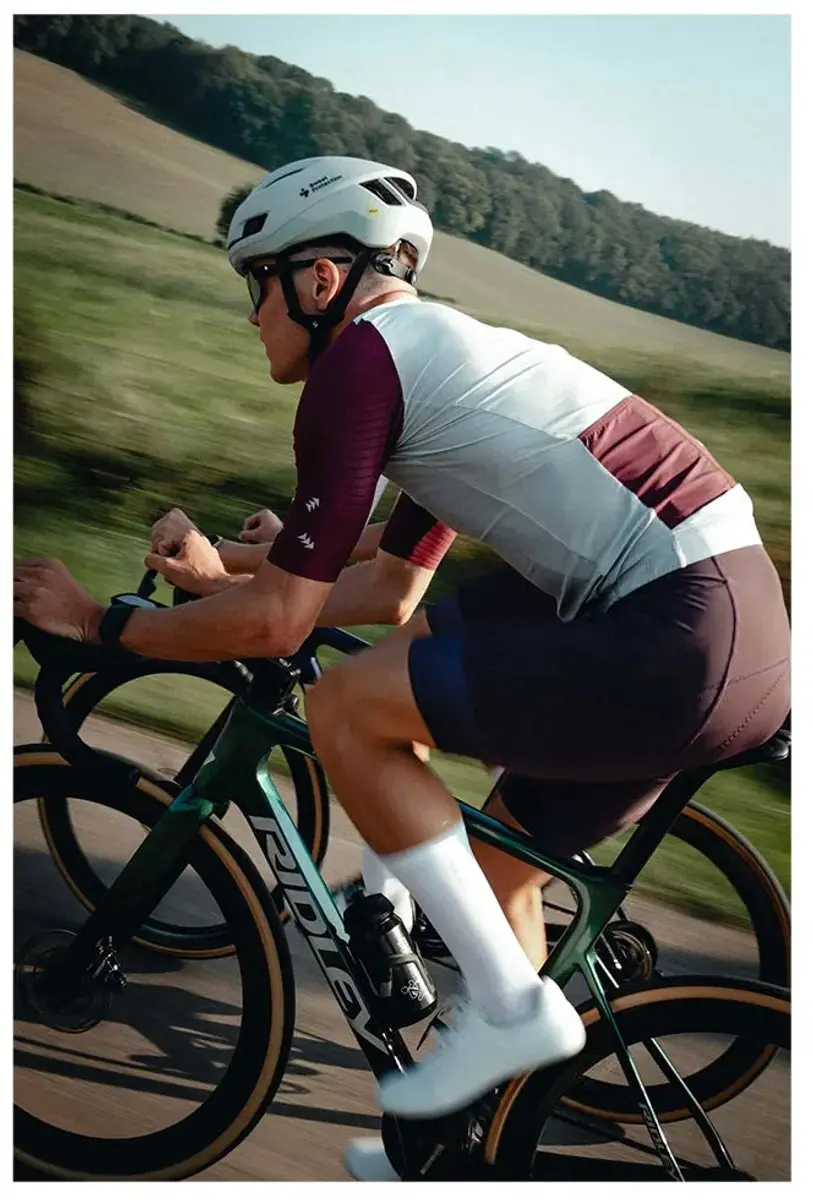 Bioracer Icon Seasonal Fietsbroek M - Paars - afbeelding 5 van 6
