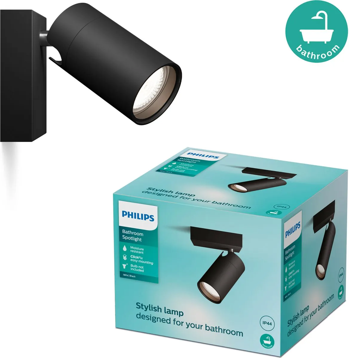 Philips Idris Spot IP44 5W