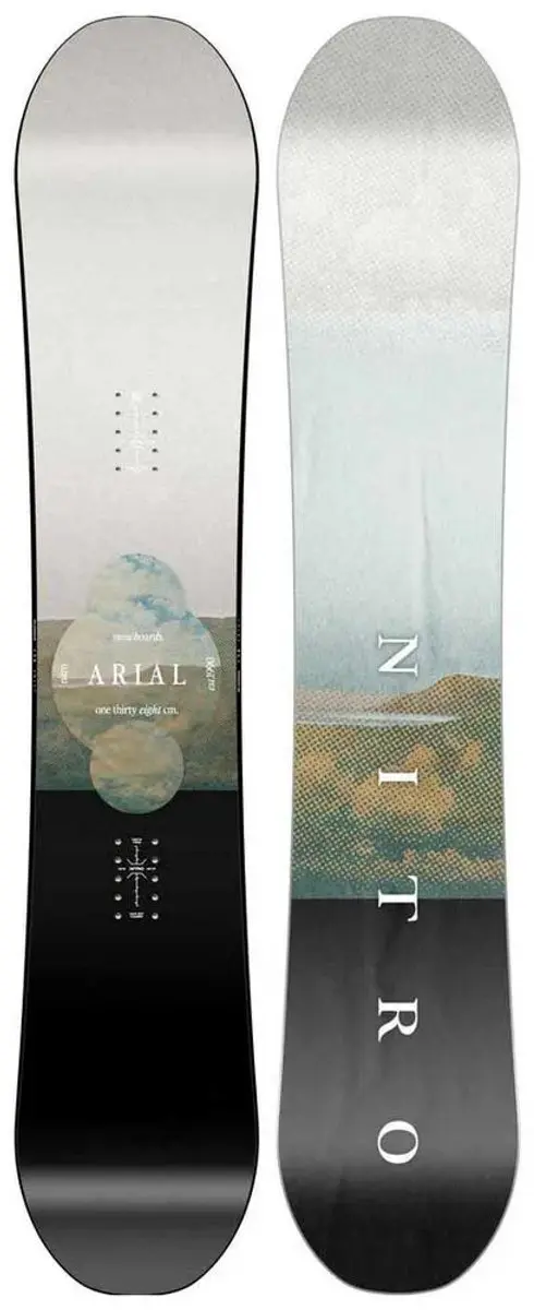 Nitro Arial Junior Snowboard Zwart 142 Kinderen