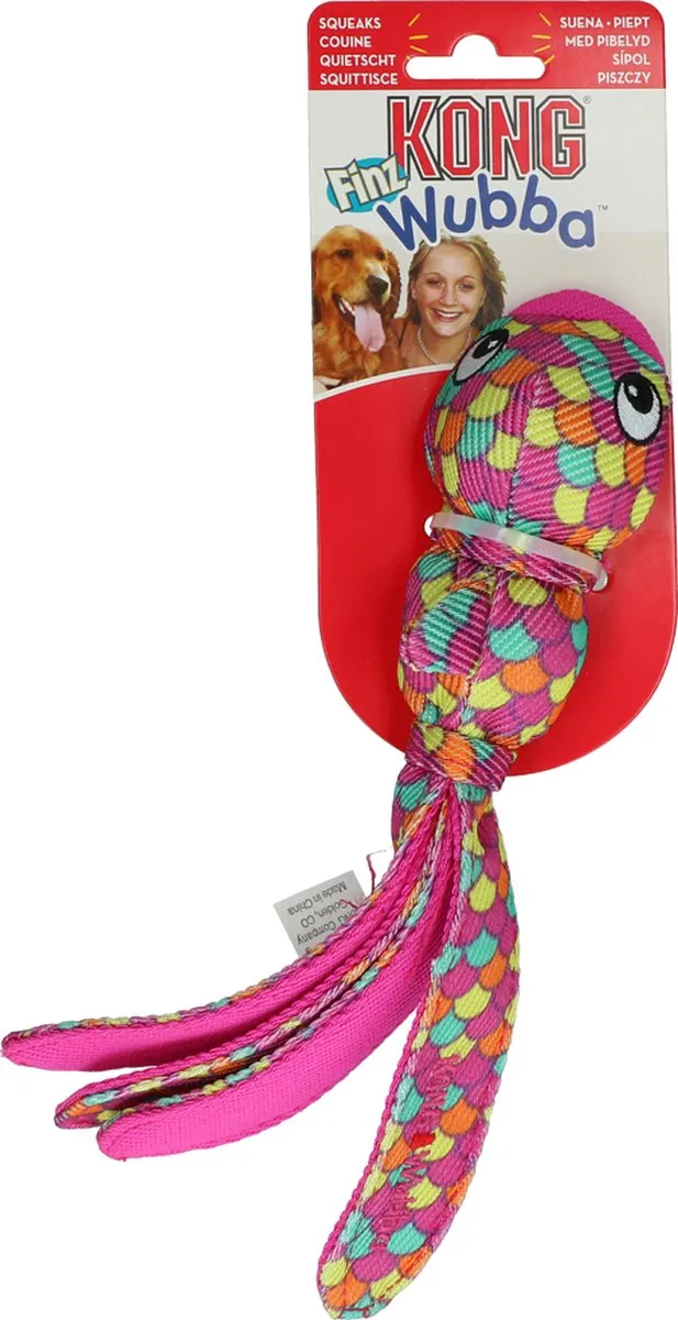 KONG Wubba Finz Roze S