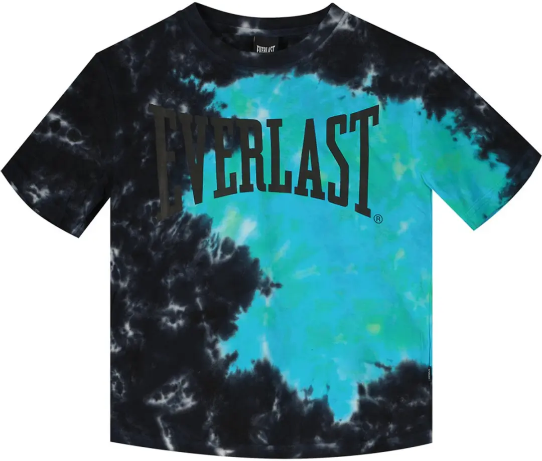 Everlast Lfs Fw Tie Dye T-shirt Met Korte Mouwen Zwart 10 Years Jongen