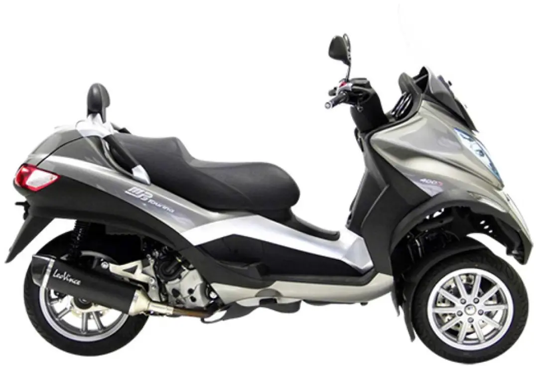 Silencieux d échappement Leovince pour Scooter Piaggio 400 MP3 RST Après 2007