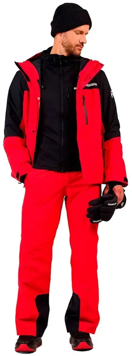 Rossignol Geïsoleerde Skibroek 30" - Rood - L - afbeelding 3 van 4