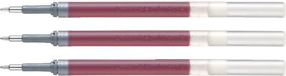 Pentel LR7 Energell Gelschrijvervulling Rood 0.4mm - 12 Stuks - afbeelding 2 van 3