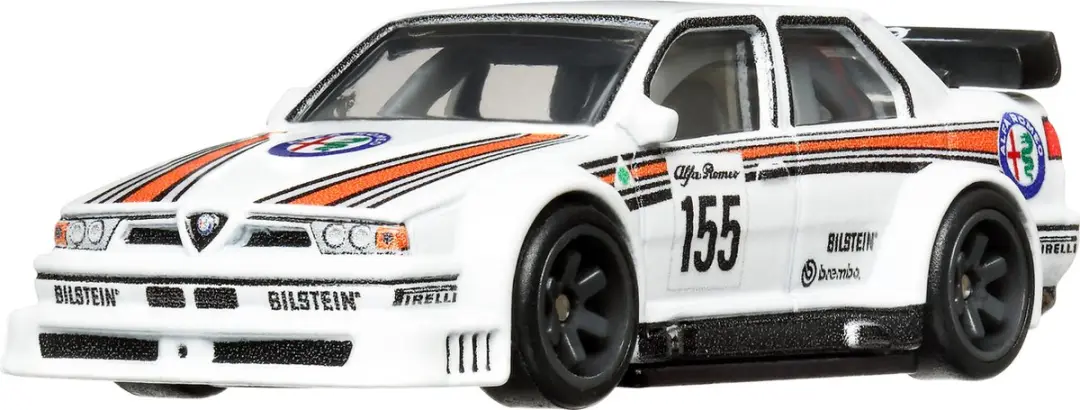 Hot Wheels Alfa Romeo 155 V6 Ti HKC48, Racewagen, 3 jaar, Metaal, Kunststof, Zwa
