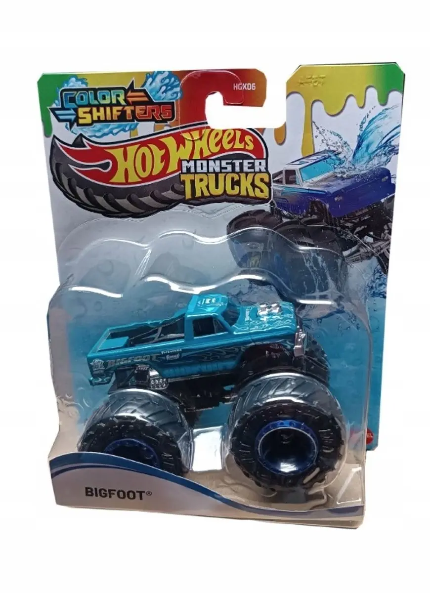 Hot Wheels Monster Trucks COLOR SHIFTERS BIGFOOT vehicle
