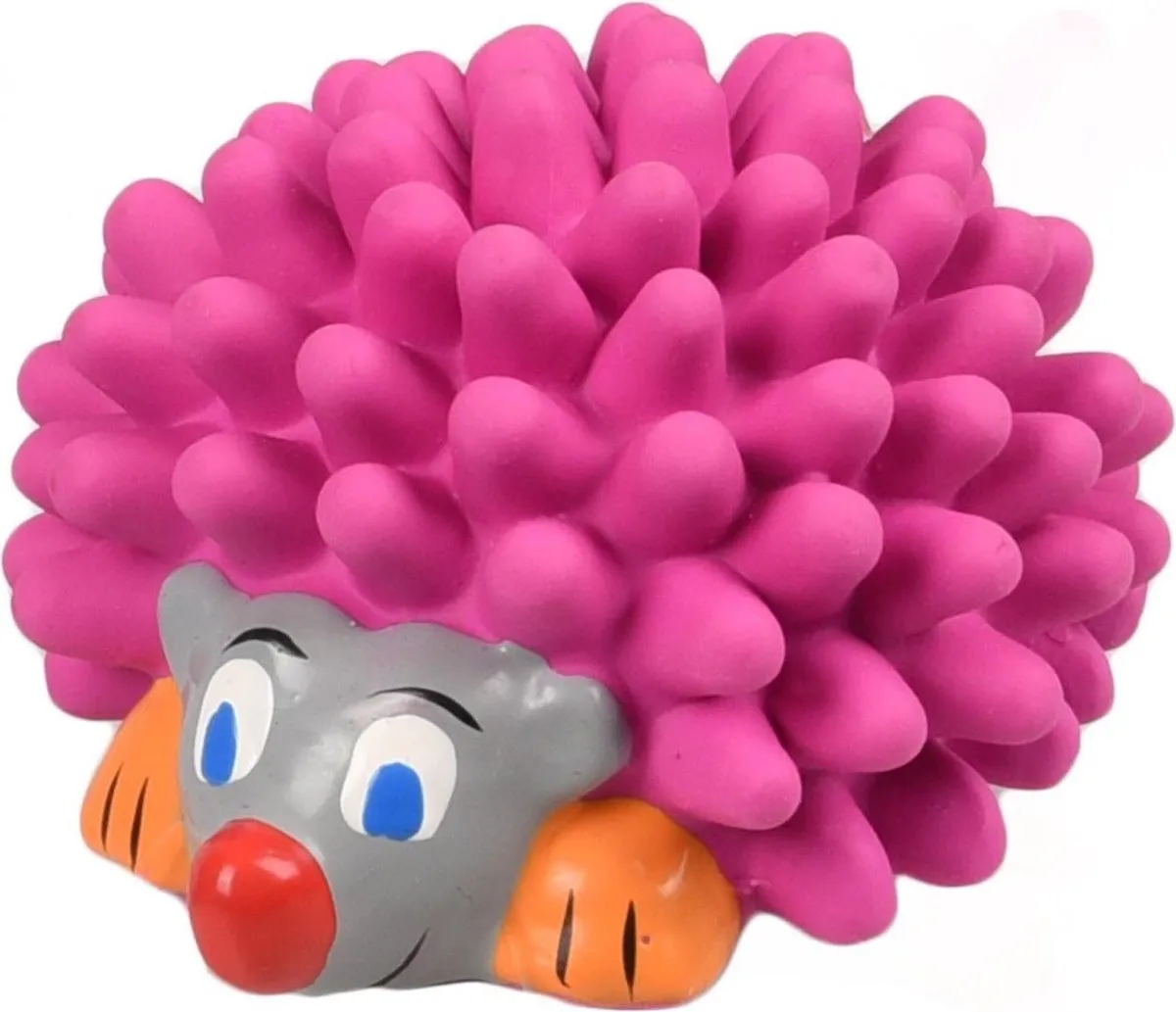 Flamingo Latex Pret Egel Hondenspeelgoed - Willekeurig
