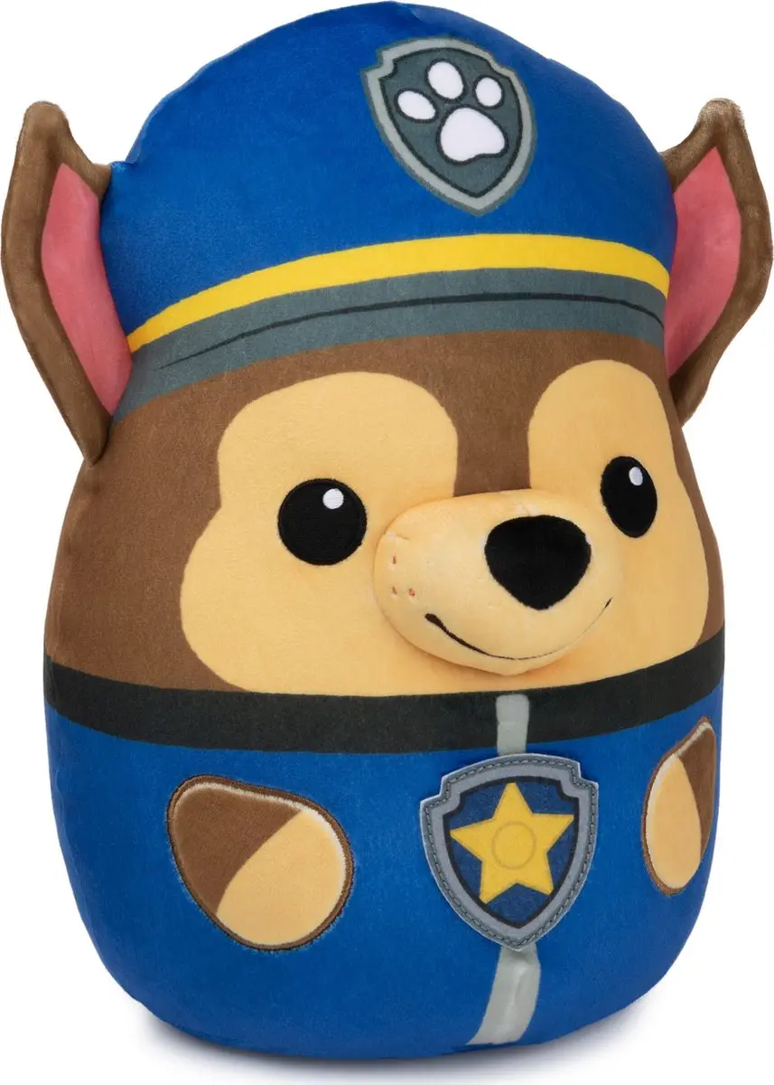 PAW Patrol Chase Knijpknuffel 30 cm - afbeelding 2 van 6