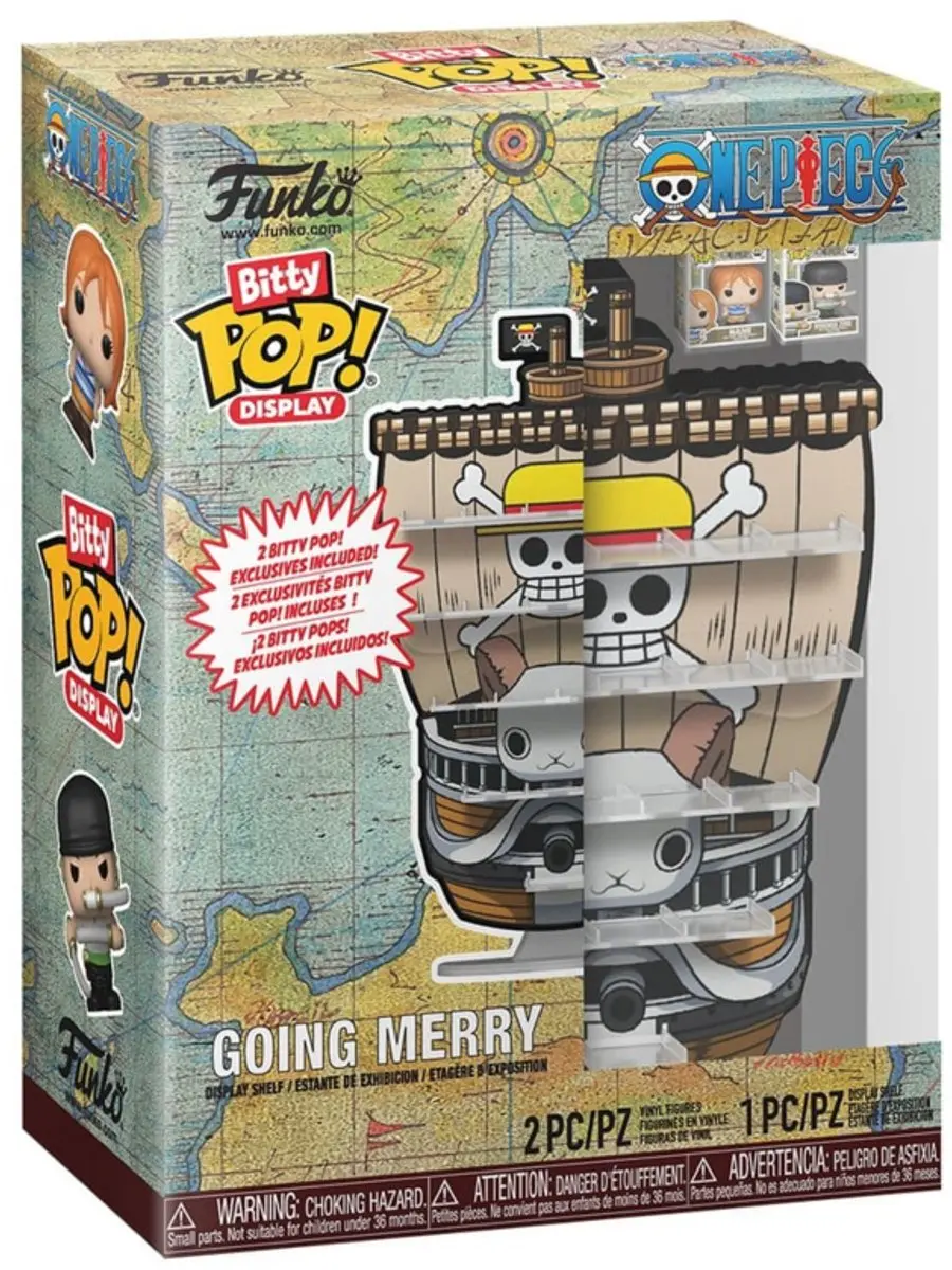 Funko One Piece Bitty Pop! Display Going Merry