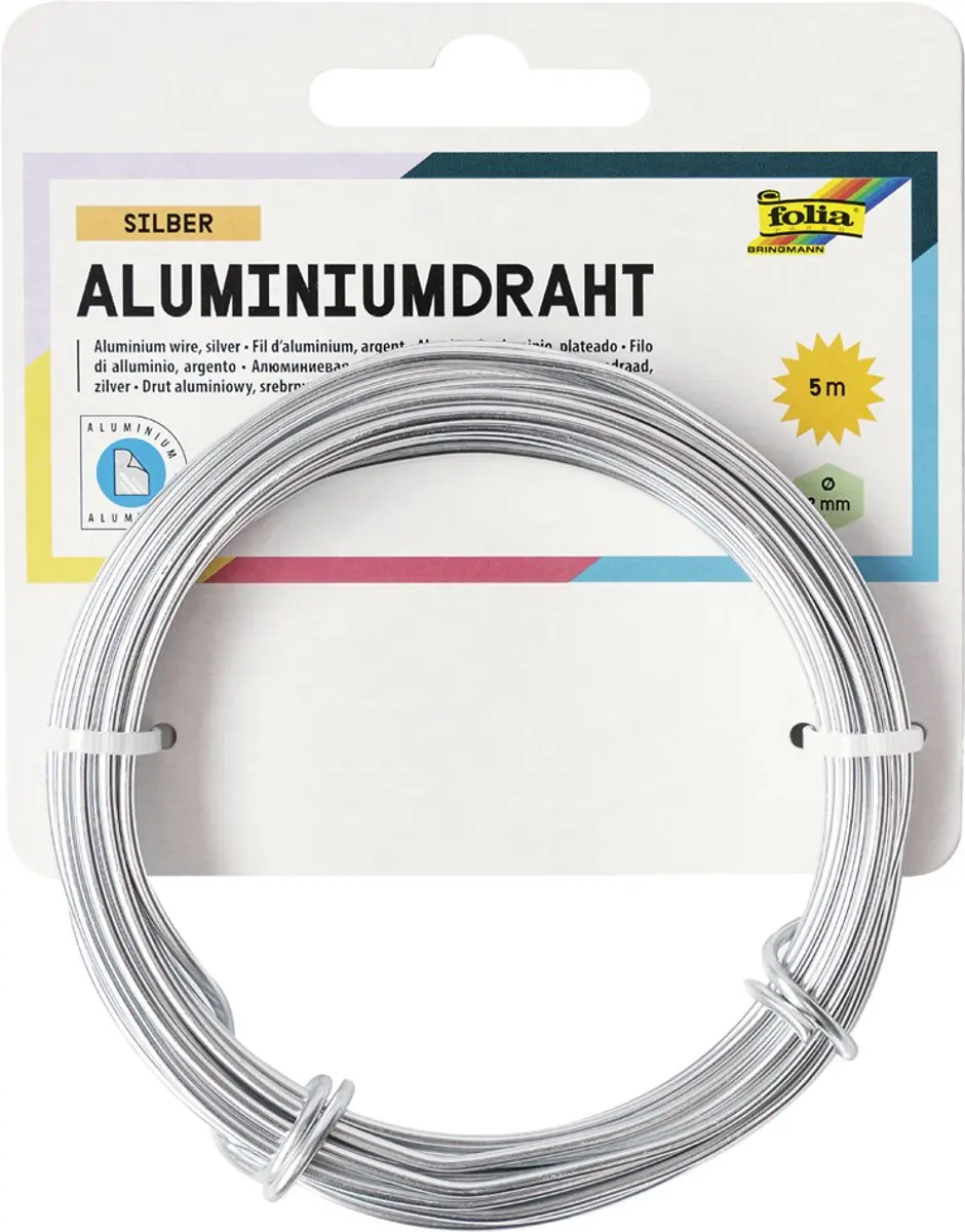 Folia Aluminium Draad 2mm x 5m Koper - afbeelding 4 van 6