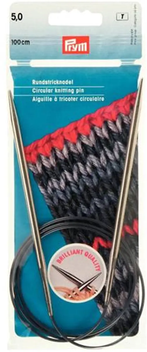 Prym Rondbreinaald 5mm - 100cm - Zilver - afbeelding 3 van 3
