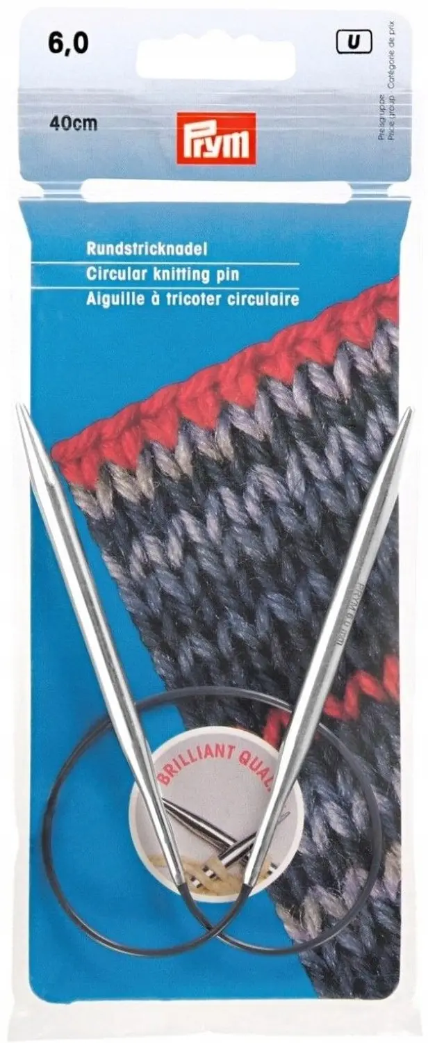Prym Breinaalden Rond 6mm/40cm