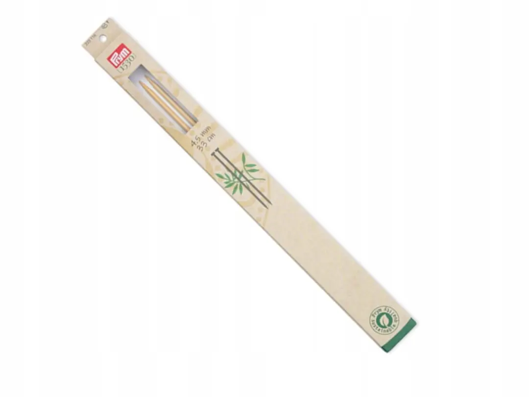 Prym Bamboe Breinaalden Recht 4.5mm 33cm